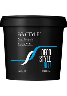 Блакитний освітлювальний порошок Deco Style Black Visible Powder за ціною 1055₴  у категорії Італійська косметика Тип шкіри голови Усі типи шкіри
