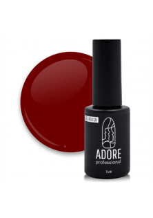Гель-лак для нігтів червоний мак Adore Professional №343 - Poppy, 7.5 ml за ціною 143₴  у категорії Українська косметика Об `єм 7.5 мл
