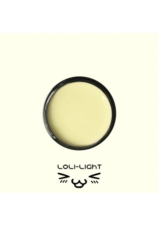 Кольорова база для гель-лаку пастельно-жовта Loli Base №02 - Light, 7.5 ml - фото 4