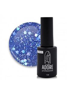 Гель-лак для нігтів блакитний камінь з глітером Adore Professional №195 - Moonstone, 7.5 ml в Україні