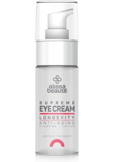 Ніжний крем з антивіковою дією для догляду за губами та шкірою навколо очей Longevity Supreme Eye Cream за ціною 1536₴  у категорії Крем для шкіри навколо очей