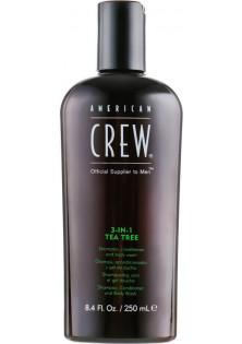 Купить American Crew Средство для ухода за волосами и телом чайное дерево Tea Tree 3-In-1 Shampoo, Conditioner And Body Wash выгодная цена