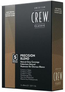 Купить American Crew Система маскировки седины средний 5-6 Precision Blend Medium Ash выгодная цена