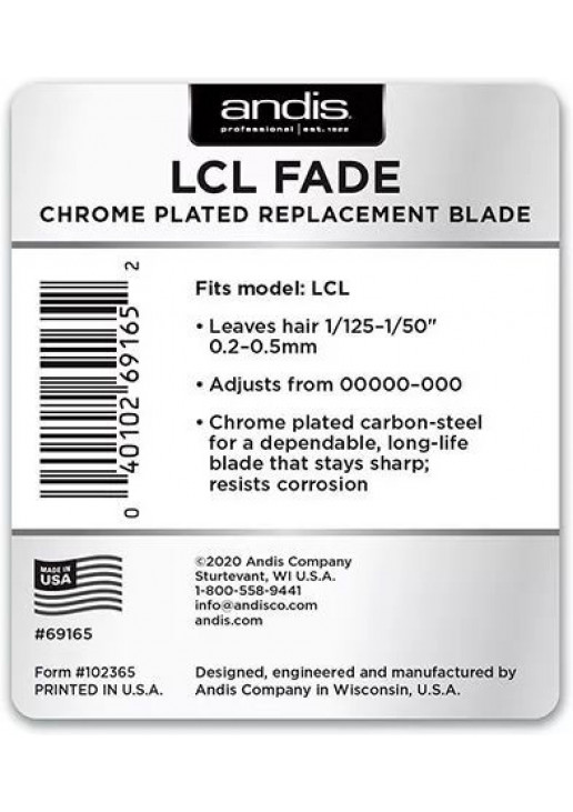 Фейдовий ніж на машинку для стрижки волосся Cordless Us Pro Li (LCL) size 00000-000 - фото 3