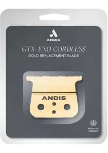 Ніж позолочений частозубий T-подібний для триммера GTX-EXO за ціною 2175₴  у категорії Техніка для волосся