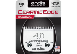 Ніж на машинку для стрижки Andis A5 Ceramic Edge №40 0,25 mm за ціною 1925₴  у категорії Переглянуті товари