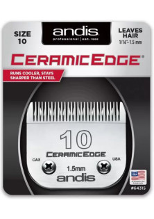 Ніж на машинку для стрижки Andis A5 Ceramic Edge №10 1,5 mm за ціною 1925₴  у категорії Американська косметика Об `єм 1 шт