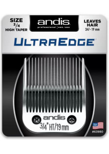 Ніж на машинку для стрижки Andis A5 Ultra Edge №3/4HT 19 mm за ціною 2610₴  у категорії Запчастини та догляд за технікою Суми