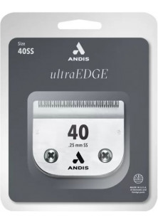 Ніж на машинку для стрижки Andis A5 Ultra Edge SS №40 0,25 mm за ціною 1565₴  у категорії Американська косметика