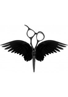 Професійні ножиці для стрижки Cutting Scissors 5.5 Shiny Black за ціною 9700₴  у категорії Італійська косметика