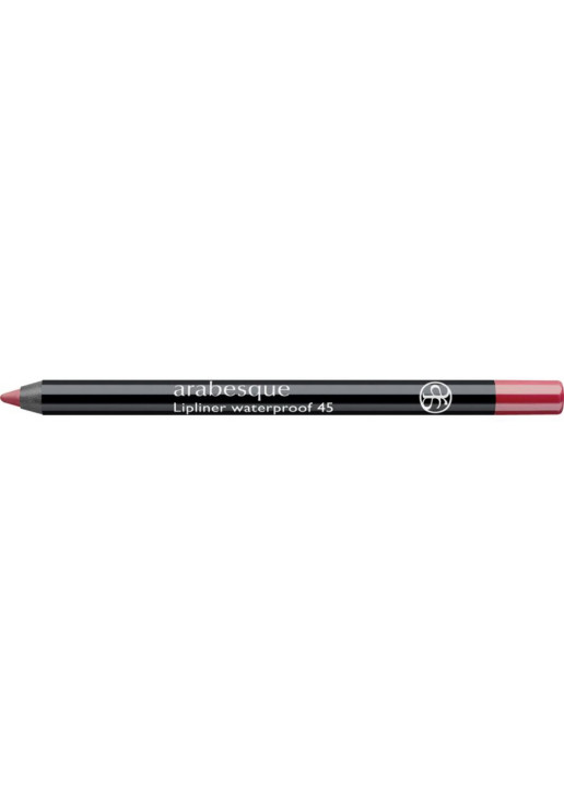 Водостійкий олівець для губ Lipliner Waterproof №45 Wine Red - фото 1