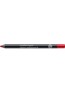 Водостійкий олівець для губ Lipliner Waterproof №91 Red за ціною 0₴  у категорії Arabesque Призначення Макіяж