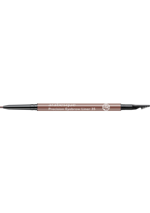 Водостійкий олівець для брів зі щіточкою Precision Eyebrow Liner №35 Taupe - фото 1
