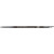Водостійкий олівець для брів зі щіточкою Precision Eyebrow Liner №70 Black
