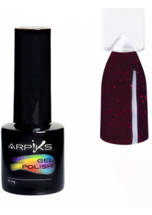 Гель-лак для нігтів Arpiks Бордовий з червоним блиском, 10 g за ціною 155₴  у категорії Гель-лаки для нігтів Кривий Ріг