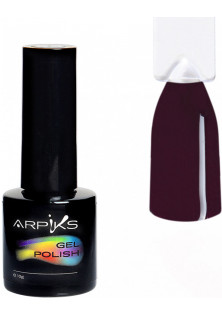 Купити Arpiks Гель-лак для нігтів Arpiks Майже чорний бордовий, 10 g вигідна ціна