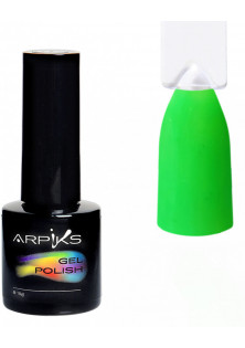Купити Arpiks Гель-лак для нігтів Arpiks Неон зелений плотний, 10 g вигідна ціна