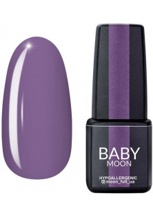 Гель-лак пастельний фіолетовий емаль Baby Moon Lilac Train №24, 6 ml за ціною 79₴  у категорії Польська косметика Бренд Baby Moon