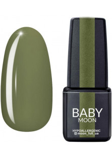 Гель-лак ніжно-оливковий емаль Baby Moon Green Sea №08, 6 ml за ціною 79₴  у категорії Польська косметика Бренд Baby Moon
