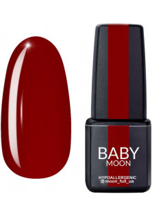 Гель-лак темно-червоний емаль Baby Moon Red Chic №02, 6 ml в Україні