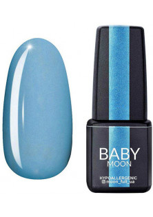 Купити Baby Moon Гель-лак ніжно-блакитний з мікроблиском Baby Moon Cold Ocean №02, 6 ml вигідна ціна