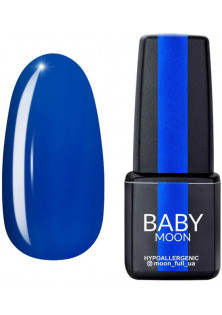 Купити Baby Moon Гель-лак королівський синій емаль Baby Moon Cold Ocean №21, 6 ml вигідна ціна