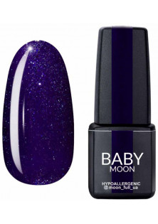 Гель-лак фіолетовий із сріблястим шимером Baby Moon Dance Diamond №09, 6 ml за ціною 79₴  у категорії Польська косметика Класифікація Професійна