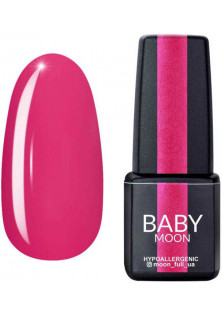 Гель-лак вінтажний рожевий насичений емаль Baby Moon Sensual Nude №03, 6 ml за ціною 79₴  у категорії Польська косметика Бренд Baby Moon