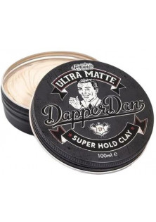 Купити Dapper Dan Матова глина сильної фіксації для укладання волосся Ultra Matte Super Hold Clay вигідна ціна