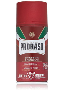 Купить Proraso Пена для бритья жесткой щетины Red Line Shaving Foam выгодная цена