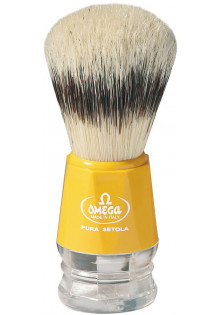 Помазок для гоління 10218 Жовтий за ціною 280₴  у категорії Італійська косметика Бренд Omega