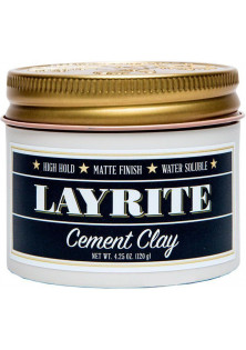 Глина для укладання волосся Cement Hair Clay за ціною 430₴  у категорії Чоловічі засоби для укладання волосся Бренд Layrite