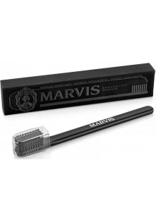 Купить Marvis Зубная щетка Toothbrush Black Medium средней жесткости выгодная цена