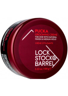 Купить Lock Stock & Barrel Груминг-крем для создания гибкой текстуры и объема Pucka Grooming Creme выгодная цена