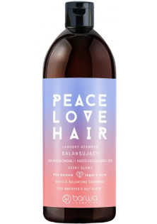 Заспокійливий шампунь для жирної шкіри голови Gentle Balancing Shampoo за ціною 219₴  у категорії Barwa Cosmetics Серiя Peace Love Hair