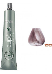 Безаміачна фарба для волосся Super B Hair Color Cream 12/21 за ціною 372₴  у категорії Італійська косметика Тип Фарба для волосся