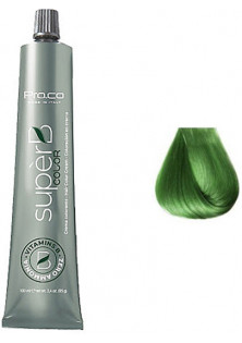 Безаміачна фарба для волосся Super B Hair Color Cream - Green за ціною 372₴  у категорії Італійська косметика Об `єм 100 мл