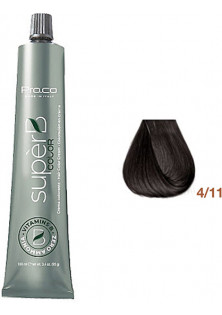 Безаміачна фарба для волосся Super B Hair Color Cream 4/11 за ціною 372₴  у категорії Фарба для волосся