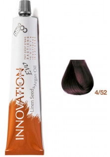 Фарба для волосся червоне дерево фіолетовий Innovation Evo 4/52 за ціною 387₴  у категорії Італійська косметика Бренд BBcos