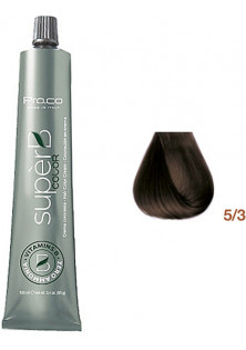 Безаміачна фарба для волосся Super B Hair Color Cream 5/3 за ціною 372₴  у категорії Італійська косметика Серiя Super B