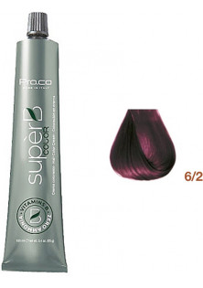 Безаміачна фарба для волосся Super B Hair Color Cream 6/2 за ціною 372₴  у категорії Італійська косметика Бренд Pro.Co