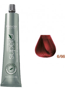 Безаміачна фарба для волосся Super B Hair Color Cream 6/66 за ціною 372₴  у категорії Фарба для волосся