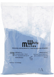 Пудра для волосся освітлююча (пакет) White Meches Plus Bleaching Powder за ціною 966₴  у категорії Італійська косметика Об `єм 500 мл