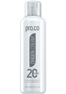 Кремоподобный окислитель для волос Keratin Color Oxigen Cream 20 Volume в Украине