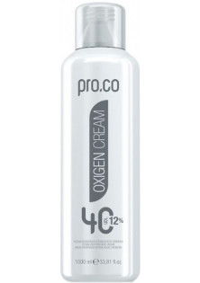 Кремоподібний окислювач для волосся Keratin Color Oxigen Cream 40 Volume за ціною 149₴  у категорії Італійська косметика Ефект для волосся Відновлення