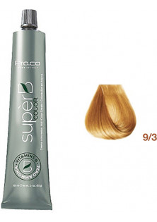Безаміачна фарба для волосся Super B Hair Color Cream 9/3 за ціною 372₴  у категорії Фарба для волосся Час застосування Універсально