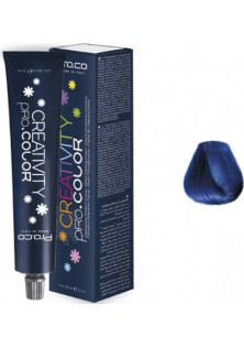 Фарба для волосся Creativity Pro.Сolor - Blue за ціною 374₴  у категорії Італійська косметика Ефект для волосся Фарбування