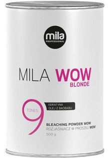 Пудра із плекс-захистом Mila Wow Blonde 9 Dust-Free Powder в Україні
