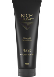 Маска с кератином и коллоидным золотом Rich Theraphy Mask With Keratin And Colloidal Gold по цене 595₴  в категории Косметика для волос Николаев