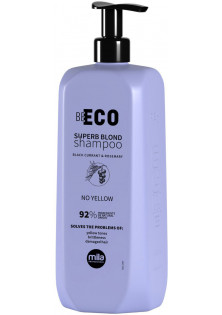 Купити Mila Professional Шампунь для нейтралізації жовтизни волосся Be Eco Superb Blond Shampoo To Neutralize Yellowness вигідна ціна